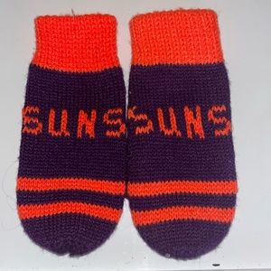 NBA Grossman Toddlers Vintage Mitten Winter Knit Gloves Team SUNS NWOT